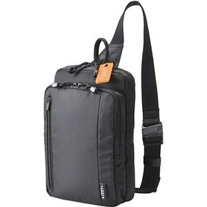 ウノフク BAGGEX D3Oワンショルダーバッグ ブラック 13-1083-10 1個