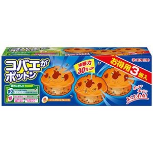 大日本除蟲菊 KINCHO コバエがポットン 置くタイプ 1セット（36個：3個×12パック）