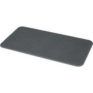 カーボーイ 足腰マット ラウンドコーナータイプ 450×900mm グレー AM-459012GY 1枚