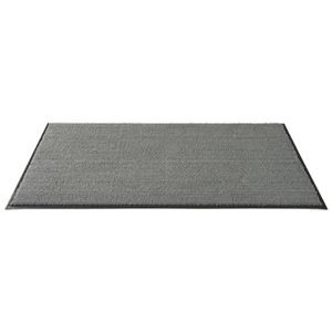 山崎産業マイクロファイバー吸水玄関マット 450×750mm グレー 1枚