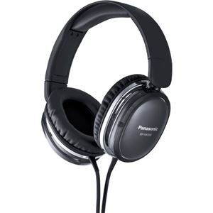 パナソニック 密閉型ダイナミックステレオヘッドホン ブラック RP-HX350-K 1個