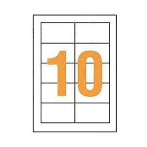 （まとめ）ライオン事務器 LPタックラベル A4判 51×86mm LP-210 1パック（1000片：10片×100シート） 【×3セット】