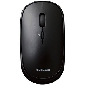 （まとめ）エレコム 2.4GHz無線マウスSlint（スリント） ブラック M-TM10DBBK 1個 【×5セット】