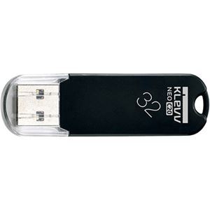 （まとめ）エッセンコア クレブ USB 2.0 キャップ式USBメモリー 32GB K032GUSB2-C2 1個 【×5セット】