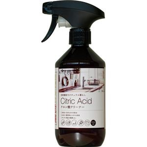 （まとめ）カネヨ石鹸 自然素材でナチュラル暮らしクエン酸クリーナー 450ml 1本 【×10セット】
