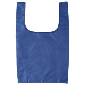 （まとめ）ジーナス ECO コンパクトマイバッグ M ネイビー 1枚 【×30セット】