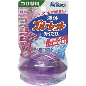（まとめ）小林製薬 液体ブルーレットおくだけ ラベンダーの香り つけ替用 70ml 1個 【×30セット】