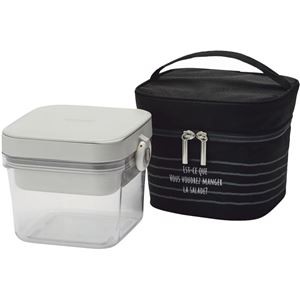 サーモス 保冷サラダコンテナー 810ml ブラック DJR-950-BK