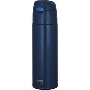 サーモス 真空断熱ストローボトル 0.55L ネイビー FHL-551-NVY