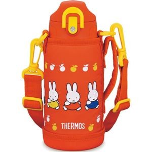 サーモス 真空断熱2ウェイボトル 0.63L/0.6L miffy オレンジ FHO-601WFB-OR