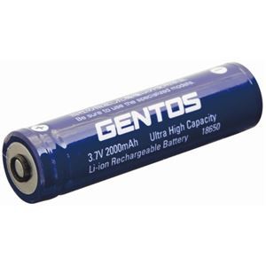 ジェントス リチウムイオン充電池 3.7V 2000mAh SG39SB