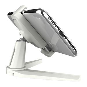 ファンタスティックアーム【FSA mini】 ホワイト 折りたたみ式スマホ向け小型スタンド UMS-FSAS10W