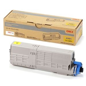 【訳あり・在庫処分】【純正品】OKI 沖電気 トナーカートリッジ【TC-C4BY1 イエロー】