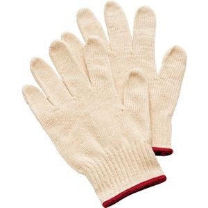 【訳あり・在庫処分】（まとめ） ミタニコーポレーション 純綿軍手デラックス 206006 1パック（12双） 【×5セット】