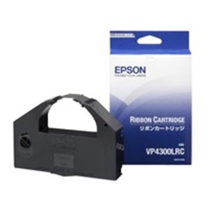 【訳あり・在庫処分】【純正品】 EPSON（エプソン） リボンカートリッジ VP4300LRC 黒