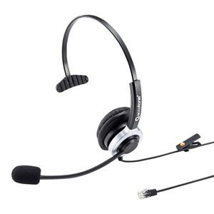 サンワサプライ 電話用ヘッドセット（片耳タイプ） MM-HSRJ02