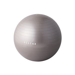 エレコム バランスボール 65cm グレー HCF-BB65GY