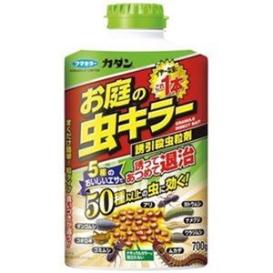 （まとめ）フマキラー カダン お庭の虫キラー誘引殺虫粒剤 700g【×3セット】