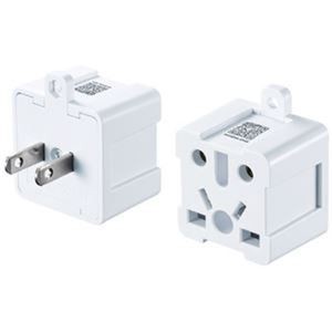 （まとめ）サンワサプライ 日本専用マルチタイプ変換アダプタTR-AD6W【×5セット】
