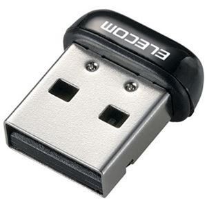 （まとめ）エレコム USB無線超小型LANアダプタ WDC-150SU2MBK【×10セット】