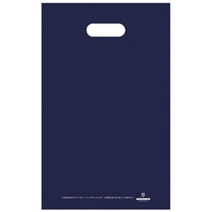 （まとめ）シモジマ HDカラーポリ25-40 A4 ネイビー 006640124【×10セット】