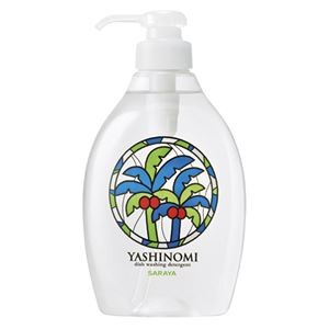 （まとめ） サラヤ ヤシノミ洗剤 ポンプ付 500ml 【×10セット】
