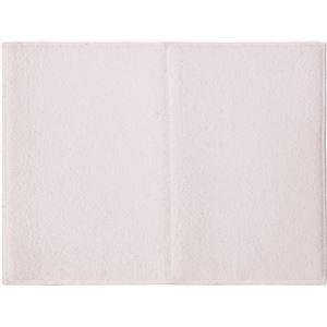 （まとめ） たたんで吊れる吸水水切りマット 約30×40cm ピンク 【×10セット】