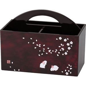 (まとめ) 桜うさぎ リモコンBOX B8116535 【×2セット】