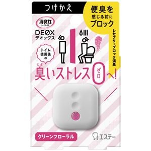 （まとめ） エステー 消臭力 DEOX つけかえ クリーンフローラル （×10セット）