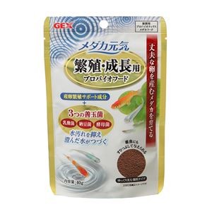 （まとめ） メダカ元気 繁殖・成長用 プロバイオフード 40g （ペット用品） 【×15セット】【代引不可】