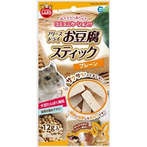 （まとめ） お豆腐スティック プレーン 12g （ペット用品） 【×15セット】【代引不可】