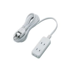 【5個セット】 エレコム シャッタータップ/3個口/3m/ホワイト T-ST02N-2330WHX5