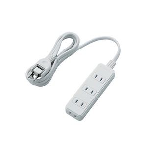 【5個セット】 エレコム シャッタータップ/4個口/2m/ホワイト T-ST02N-2420WHX5
