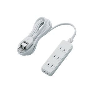 【5個セット】 エレコム スイングプラグタップ/4個口/3m/ホワイト T-S02N-2430WHX5