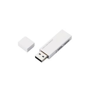 【5個セット】 エレコム USBメモリー/USB2.0対応/セキュリティ機能対応/32GB/ホワイト MF-MSU2B32GWHX5
