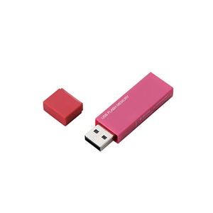 【5個セット】 エレコム USBメモリー/USB2.0対応/セキュリティ機能対応/32GB/ピンク MF-MSU2B32GPNX5