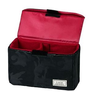 AOSTA カメラバッグ LUCE インナーボックス M 2.7L ブラックカモフラージュ AOS-LU1IB M-BKC KEN820551