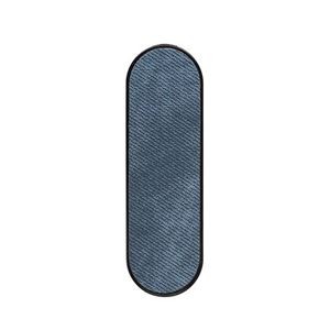 (まとめ) MOMO STICK スマートフォン用マルチバンド MOMOSTICK LOCK プラス デニムブルー サイズ調整可能 ガラス面貼付用シール付属 F-DE-01 KEN798966 【×2セット】