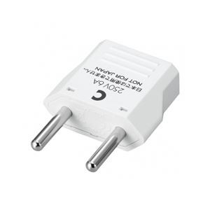 【10個セット】 YAZAWA 海外用電源プラグ Cタイプ KP3X10