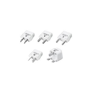 【25個セット(5個×5セット)】 YAZAWA 海外用電源プラグ KPS5X5