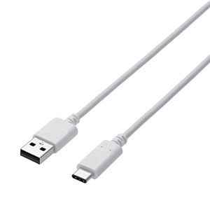 【5個セット】エレコム スマートフォン用USBケーブル/USB(A-C)/認証品/1.0m/ホワイト MPA-AC10NWHX5