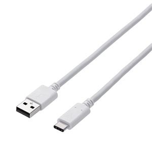 【5個セット】エレコム スマートフォン用USBケーブル/USB(A-C)/認証品/3.0m/ホワイト MPA-AC30NWHX5