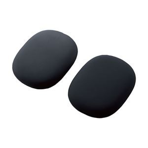 エレコム AirPods Max用 カバー シリコン マット 保護 ブラック AVA-APMSCBK