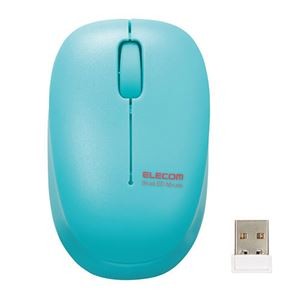 エレコム ワイヤレスマウス 無線 2.4GHz 抗菌 静音 BlueLED 子供用 小学生 Sサイズ グリーン オンライン学習 M-BL20DBSKGN