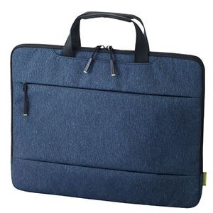 エレコム Surface Laptop 4 インナーバッグ インナーケース 15インチ 収納ポケット ハンドル付 ネイビー BM-IBMSL2115NV