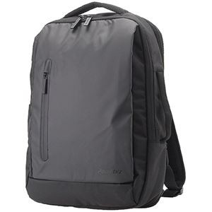 エツミ ピークビズ バックパック21 13.3型対応 カーボンブラック VPEAK-21CB 1個