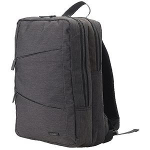 エツミ ピークビズ バックパック22 13.3型対応 グレー VPEAK-22GR 1個