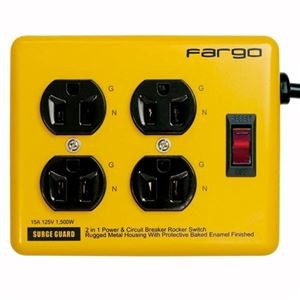 ファーゴ スチールタップ AC4個口 イエロー 1.8m PT400YE 1個