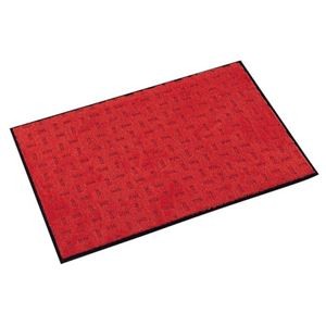 テラモト 雨天用マット エコレイン 約600×900mm レッド MR-026-140-2 1枚
