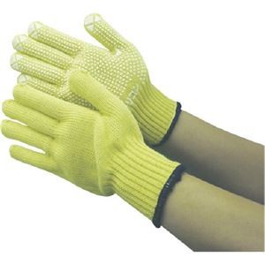 (まとめ) 丸和ケミカル アラミドシリコンすべり止め付き手袋 Mサイズ 4631 1双 【×3セット】